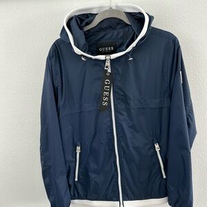 Guess Dark Blue Jacket with Black Label